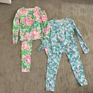 Girls Lilly Pulitzer pajamas size 8